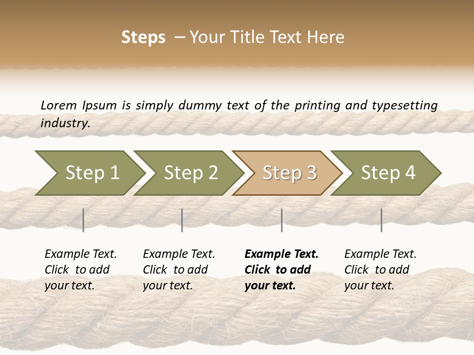 Fastening Old Material PowerPoint Template