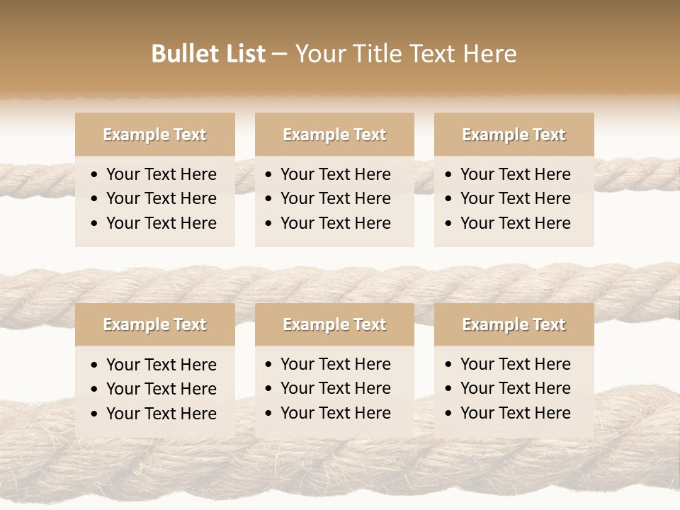 Fastening Old Material PowerPoint Template