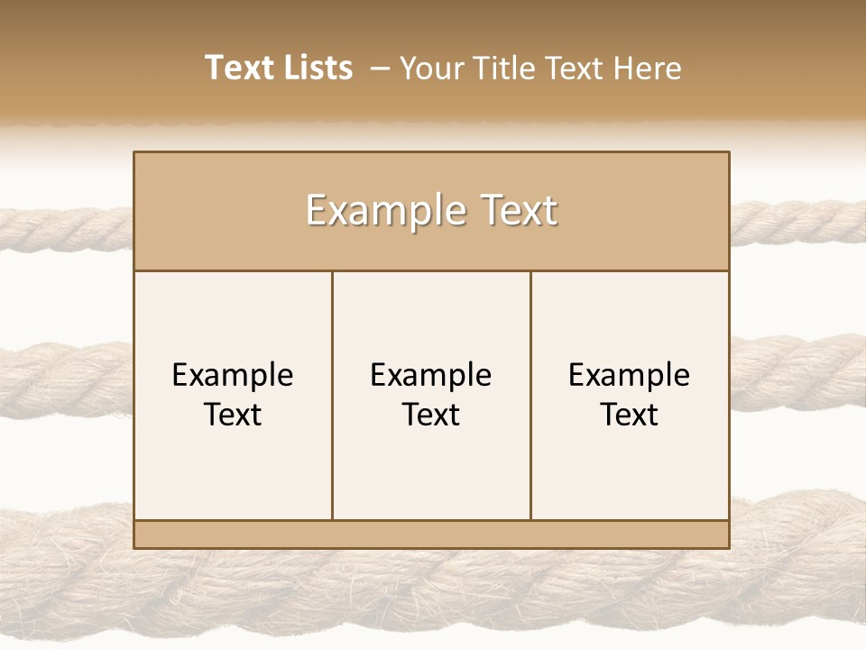 Fastening Old Material PowerPoint Template