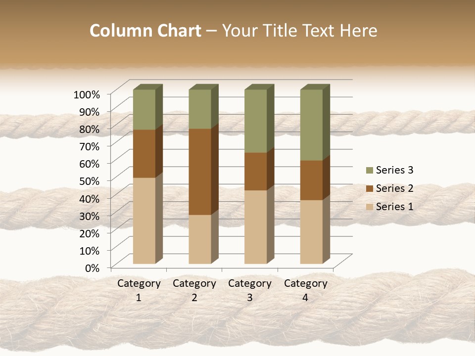 Fastening Old Material PowerPoint Template