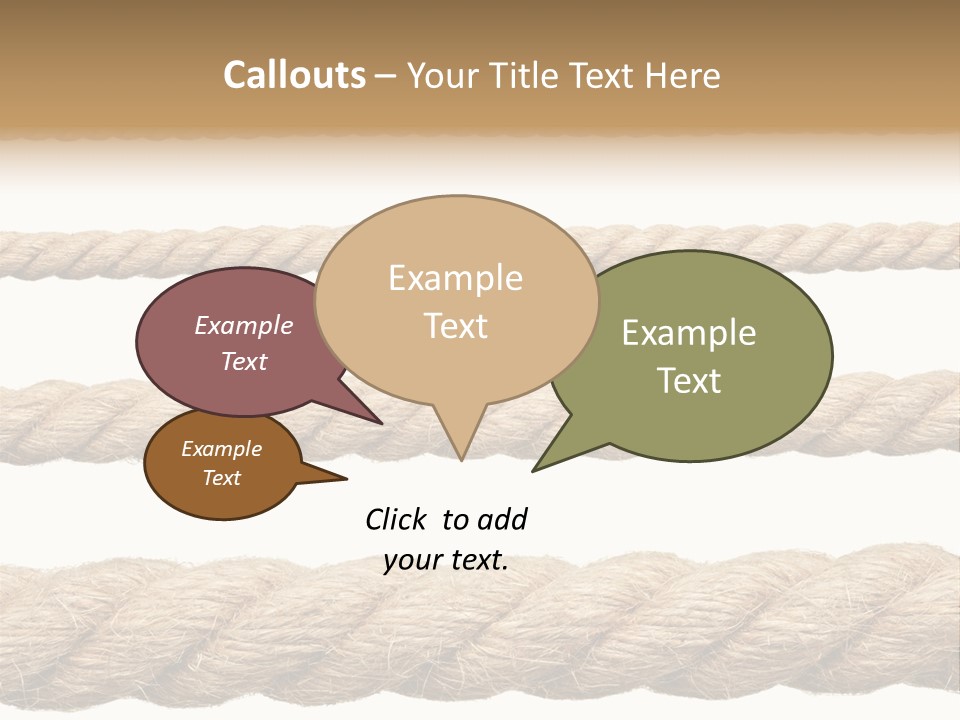 Fastening Old Material PowerPoint Template