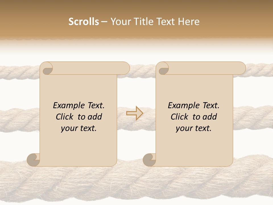 Fastening Old Material PowerPoint Template