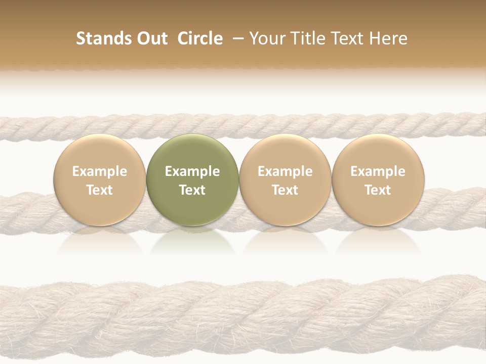 Fastening Old Material PowerPoint Template