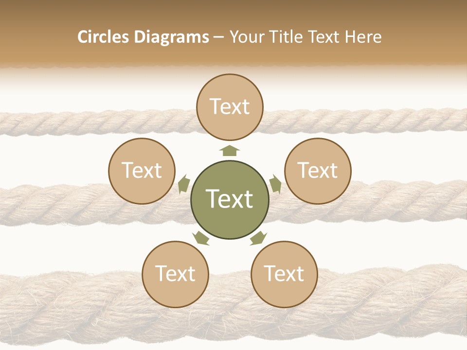 Fastening Old Material PowerPoint Template