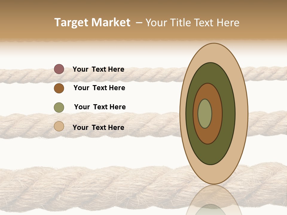 Fastening Old Material PowerPoint Template