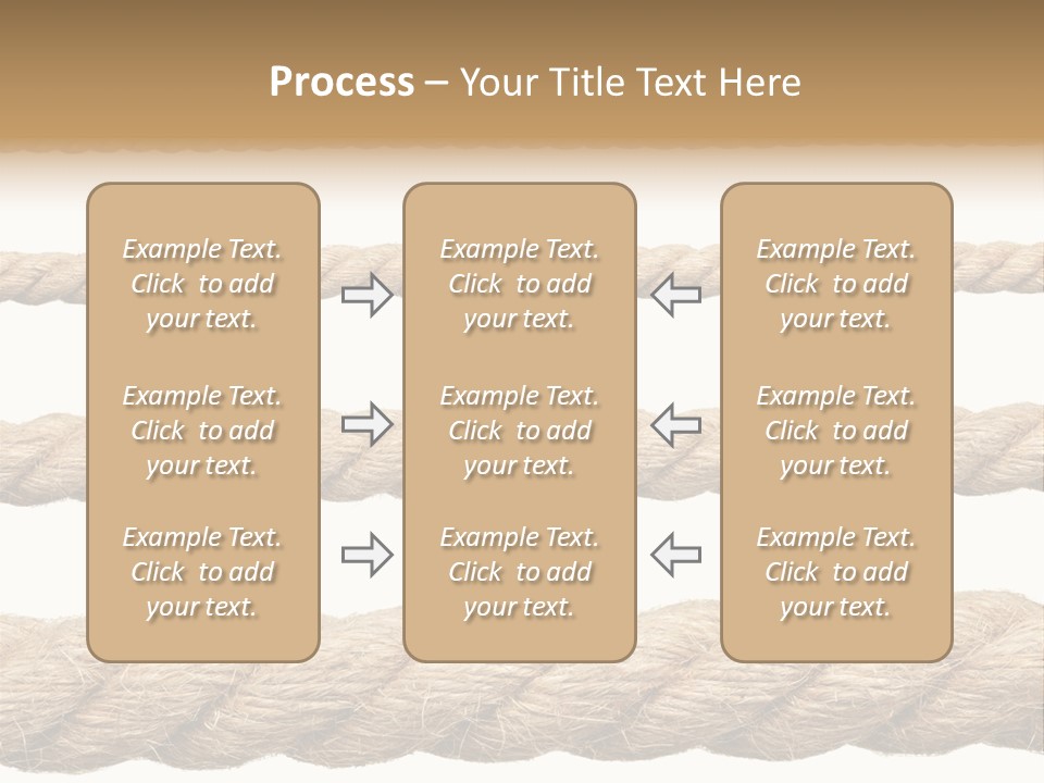 Fastening Old Material PowerPoint Template