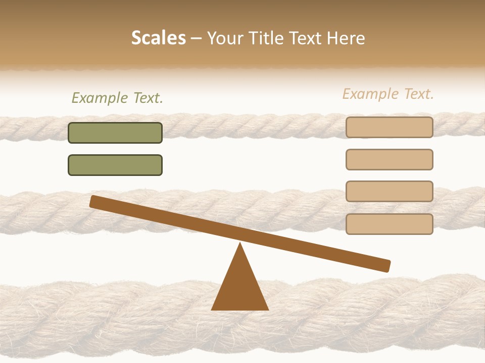 Fastening Old Material PowerPoint Template