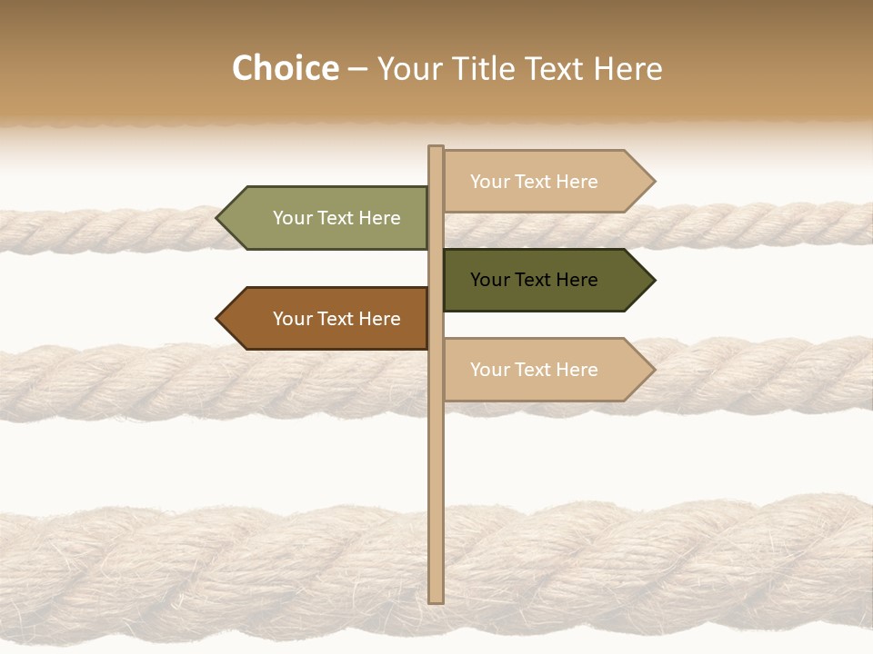 Fastening Old Material PowerPoint Template