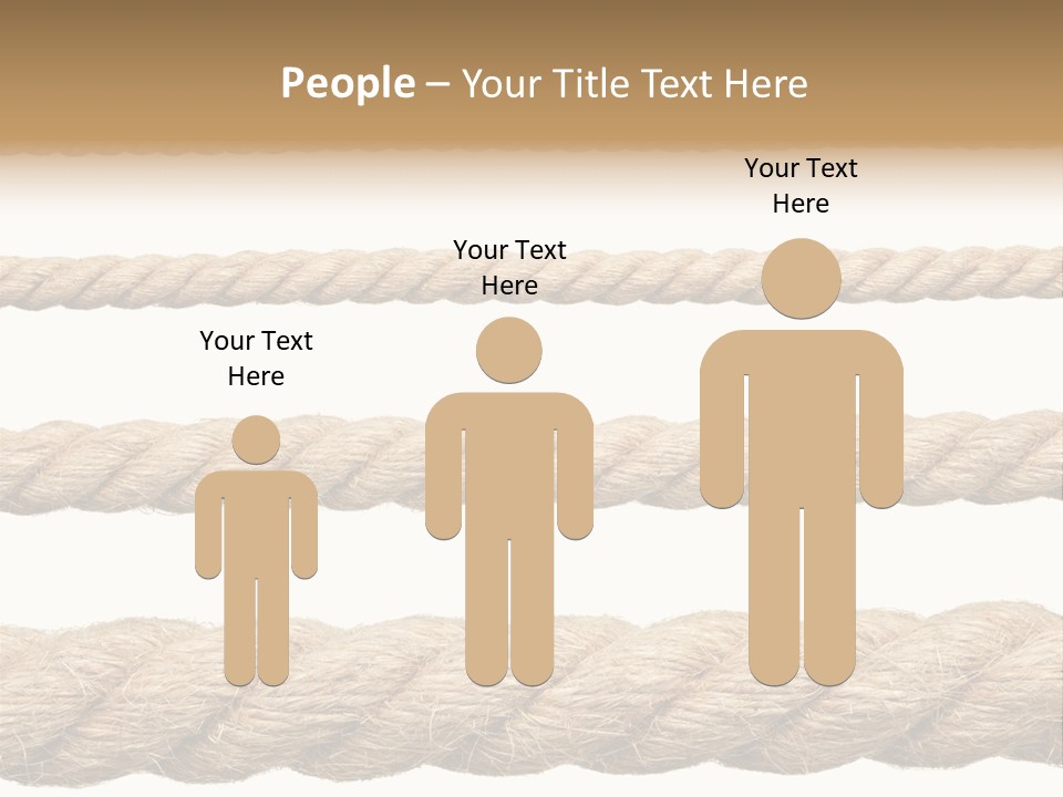 Fastening Old Material PowerPoint Template