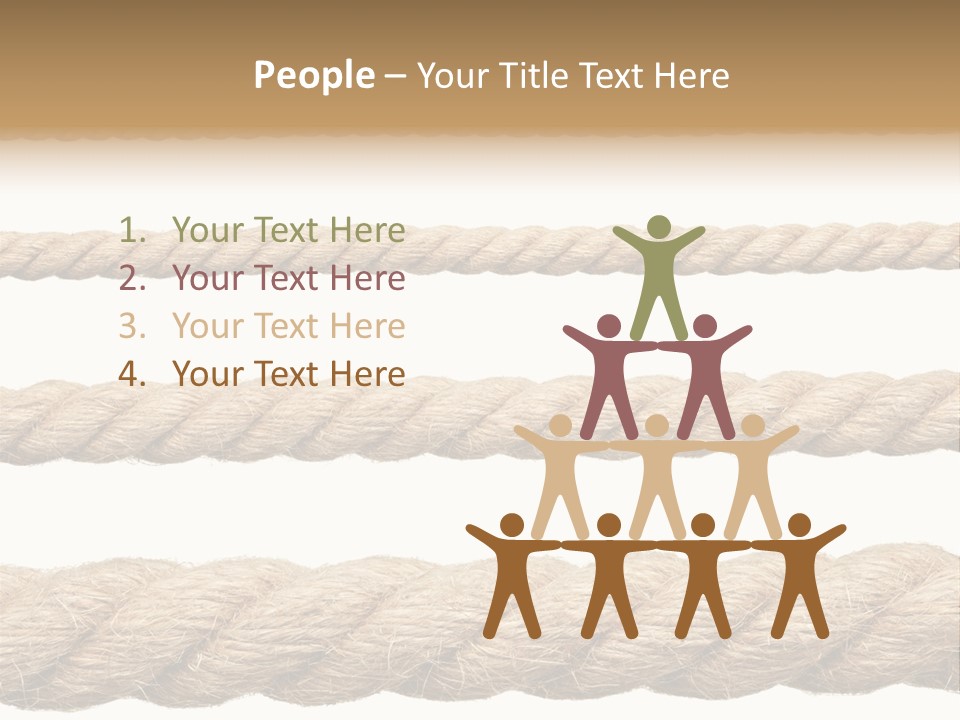 Fastening Old Material PowerPoint Template