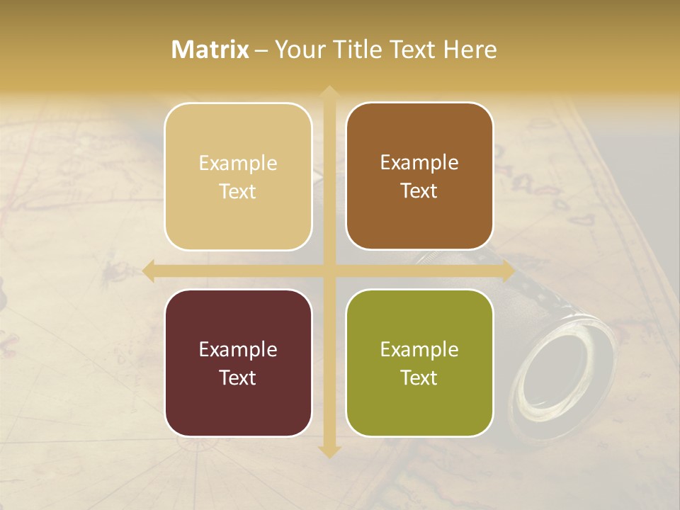 Spyglass Macro Instrument PowerPoint Template