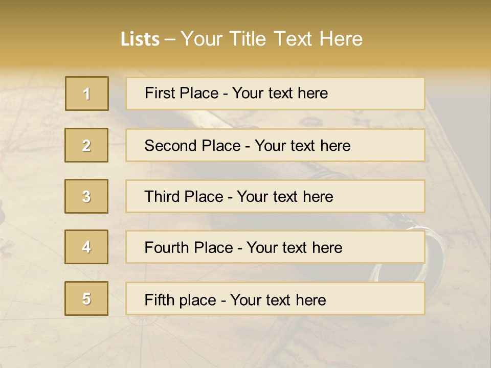 Spyglass Macro Instrument PowerPoint Template