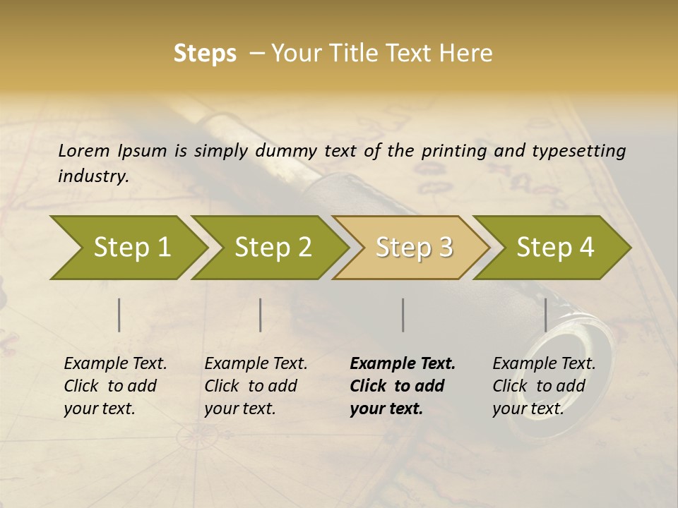 Spyglass Macro Instrument PowerPoint Template