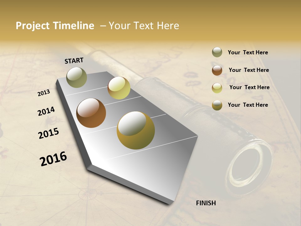 Spyglass Macro Instrument PowerPoint Template
