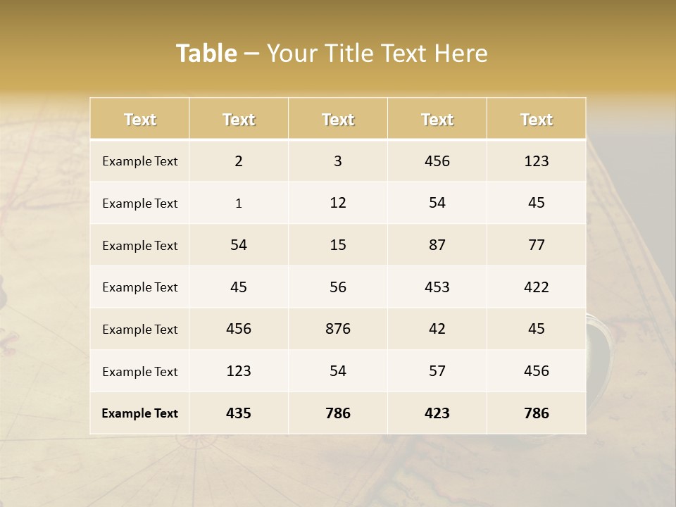 Spyglass Macro Instrument PowerPoint Template