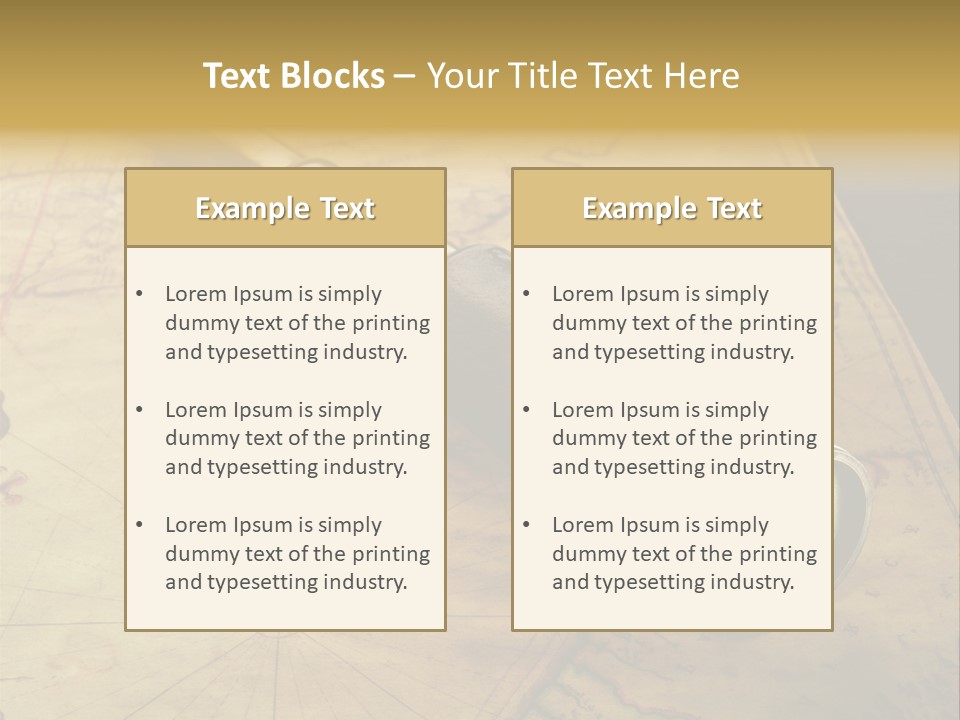 Spyglass Macro Instrument PowerPoint Template