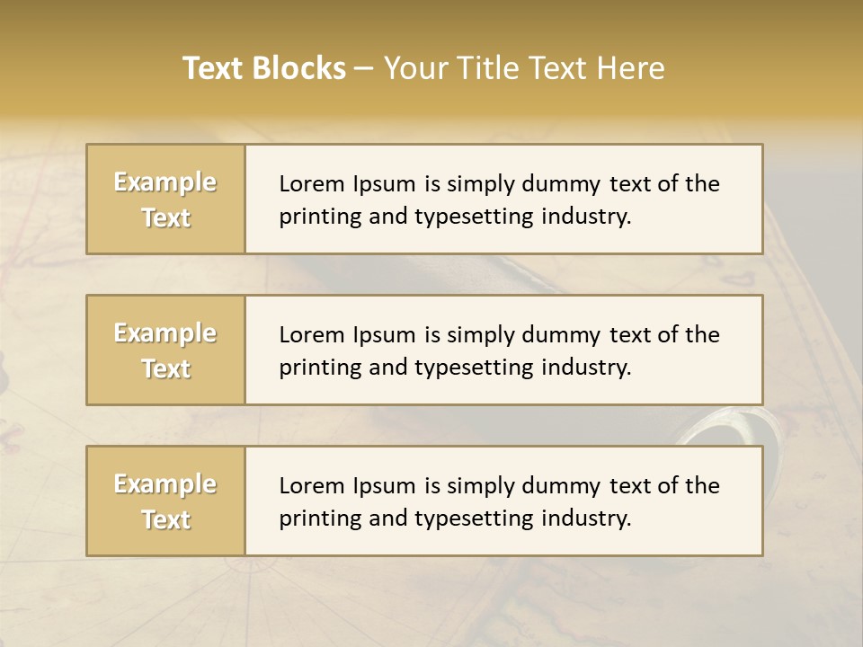 Spyglass Macro Instrument PowerPoint Template