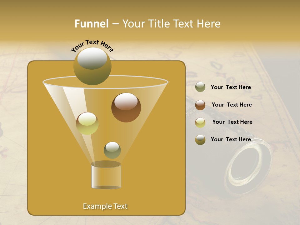 Spyglass Macro Instrument PowerPoint Template