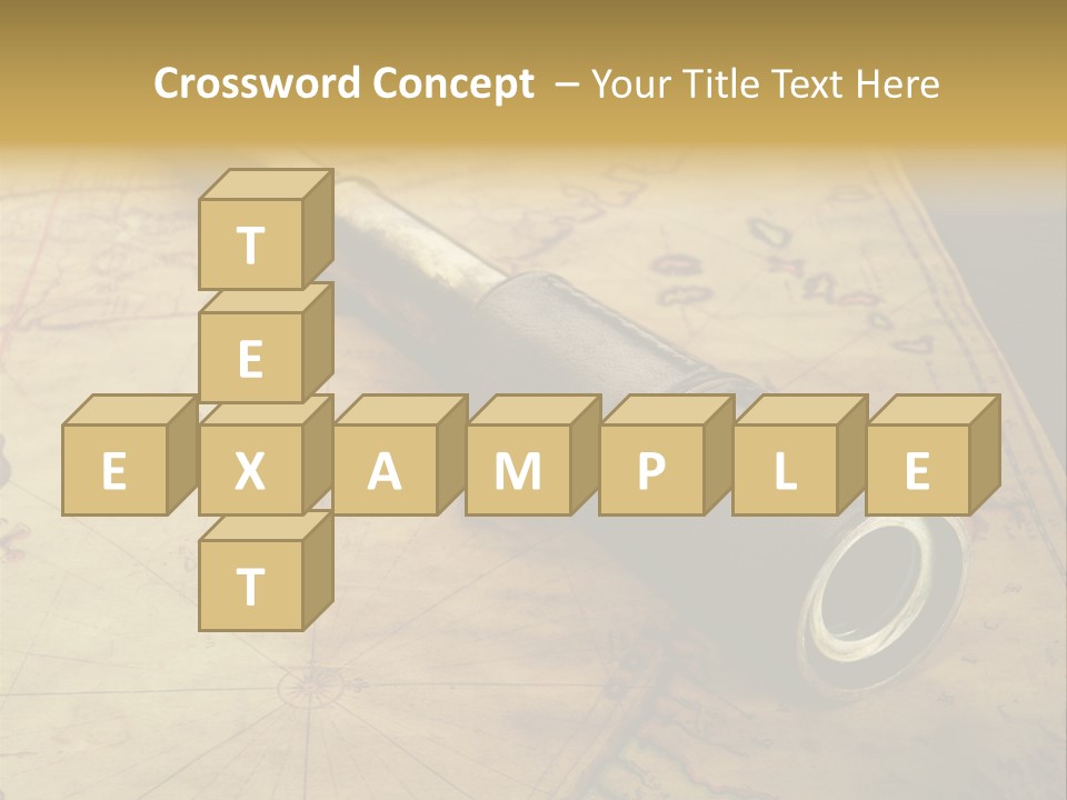 Spyglass Macro Instrument PowerPoint Template