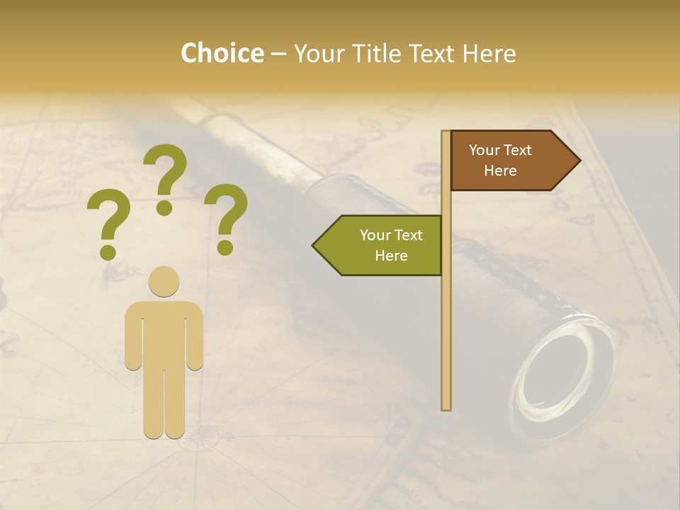 Spyglass Macro Instrument PowerPoint Template