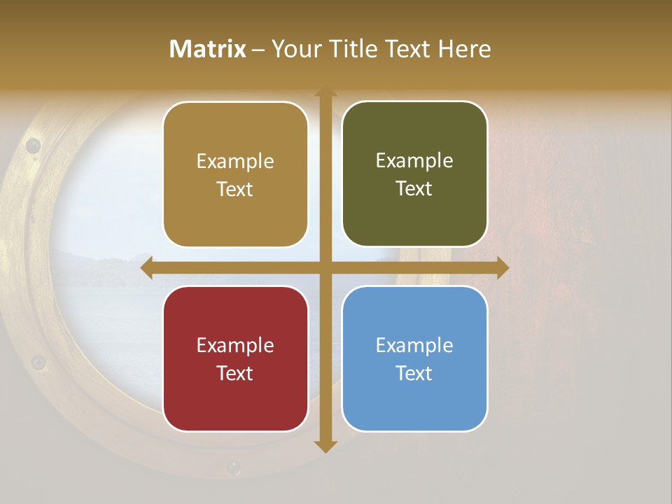 Hatch Rusty Sea PowerPoint Template