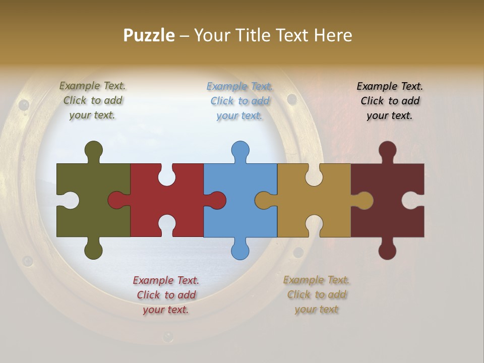 Hatch Rusty Sea PowerPoint Template