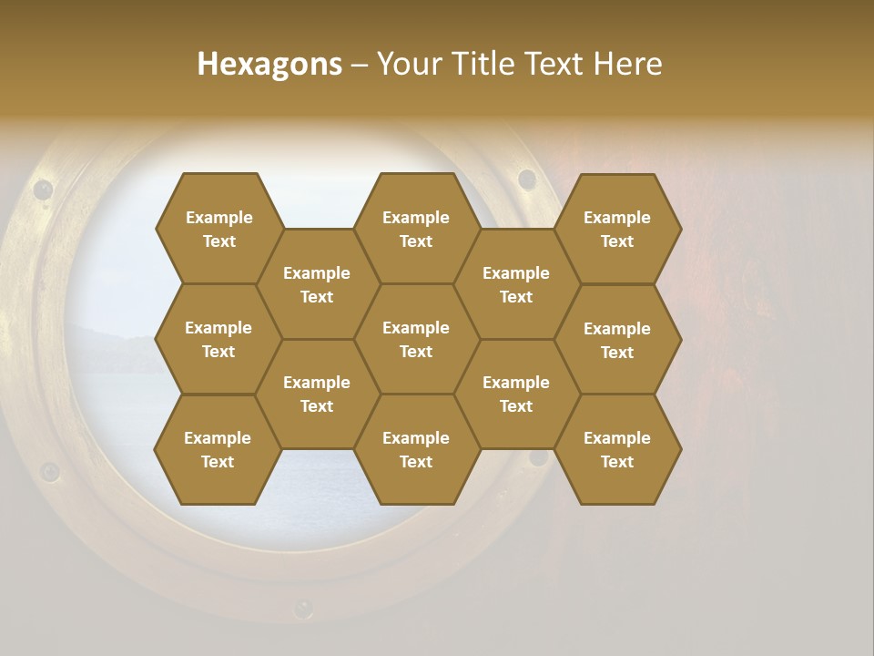 Hatch Rusty Sea PowerPoint Template