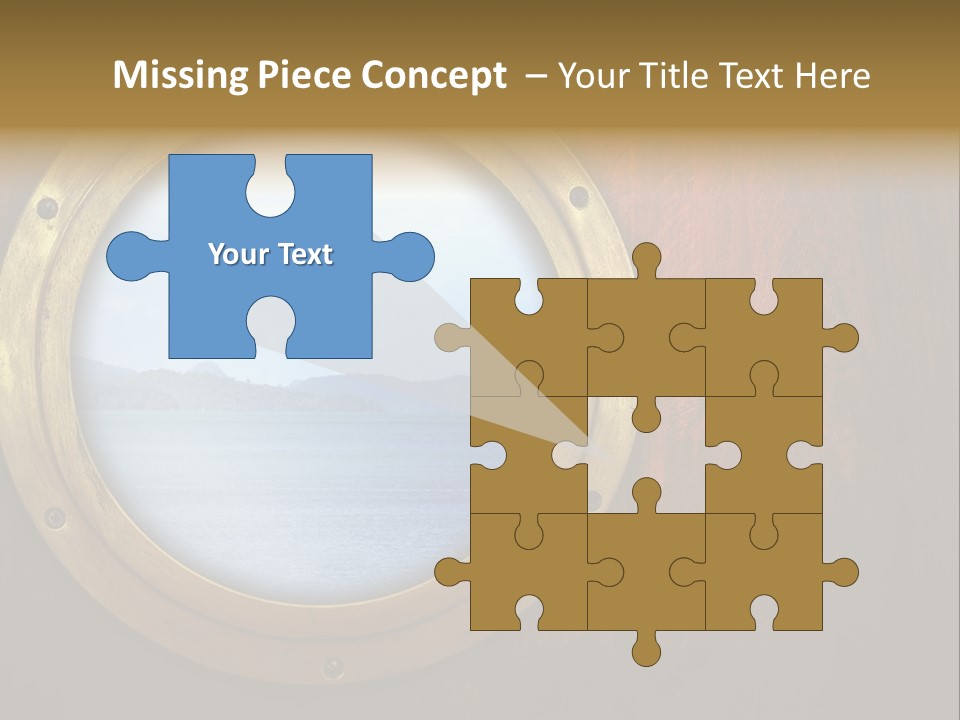 Hatch Rusty Sea PowerPoint Template