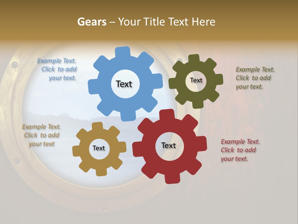 Hatch Rusty Sea PowerPoint Template