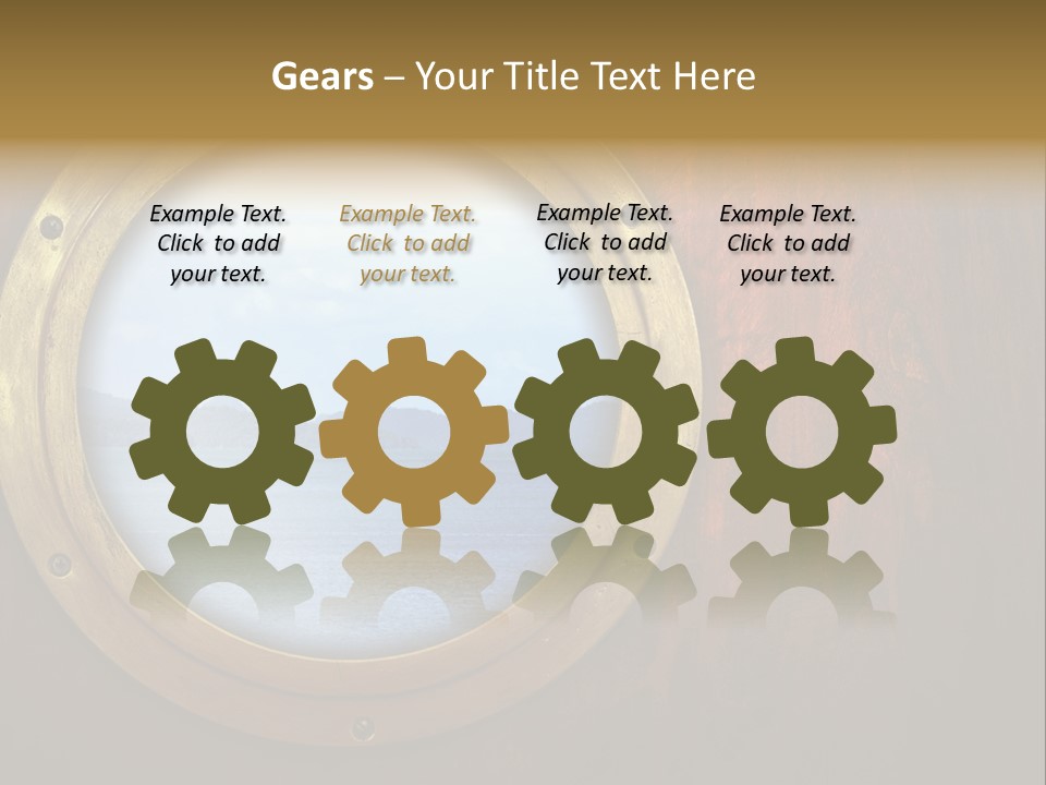 Hatch Rusty Sea PowerPoint Template