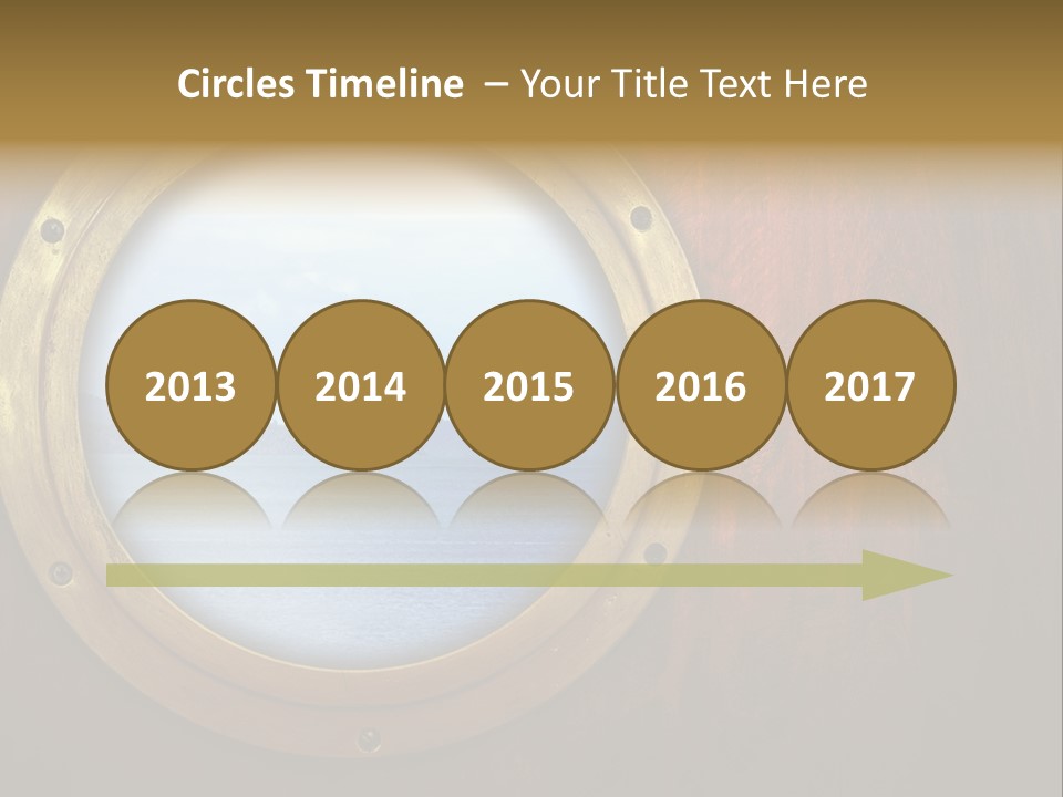 Hatch Rusty Sea PowerPoint Template