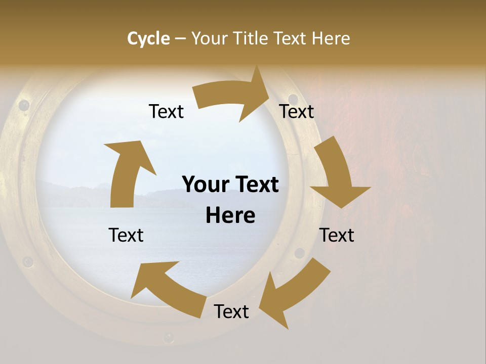 Hatch Rusty Sea PowerPoint Template