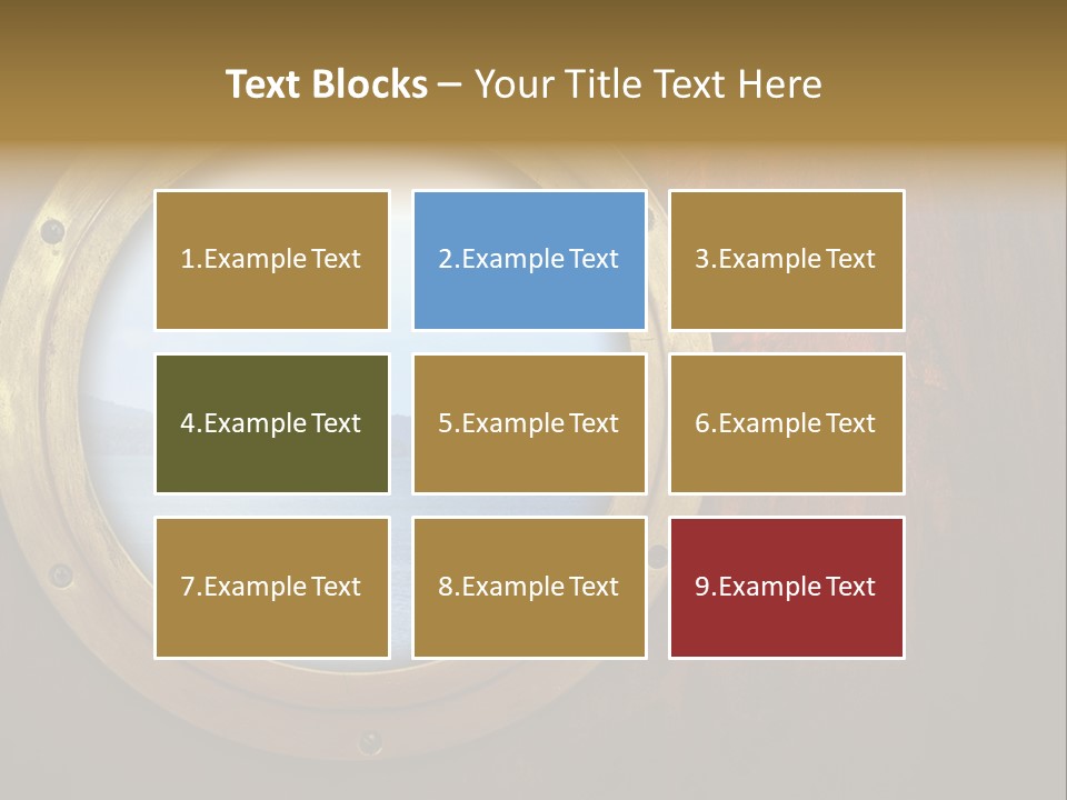 Hatch Rusty Sea PowerPoint Template