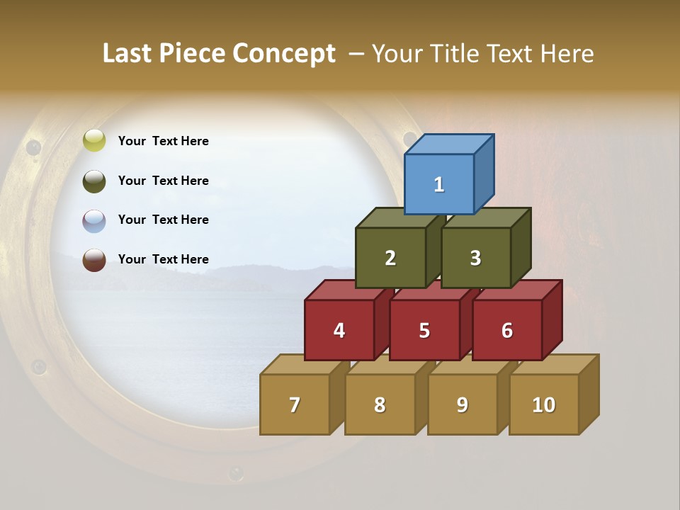 Hatch Rusty Sea PowerPoint Template