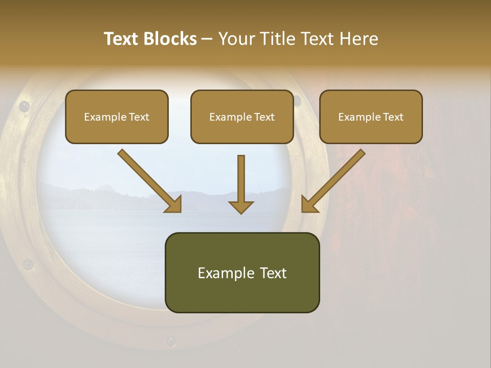 Hatch Rusty Sea PowerPoint Template