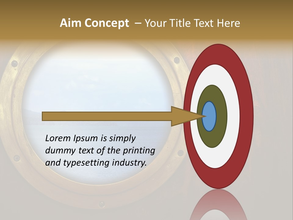 Hatch Rusty Sea PowerPoint Template