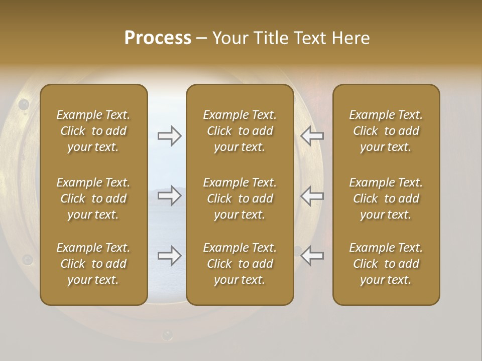 Hatch Rusty Sea PowerPoint Template