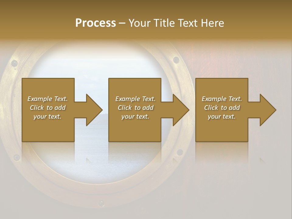 Hatch Rusty Sea PowerPoint Template