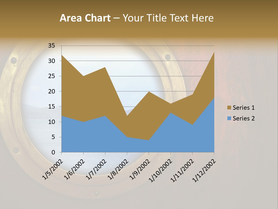 Hatch Rusty Sea PowerPoint Template