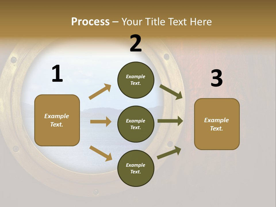 Hatch Rusty Sea PowerPoint Template