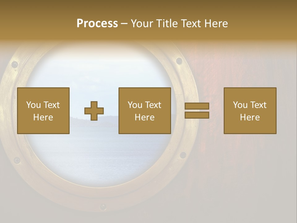 Hatch Rusty Sea PowerPoint Template