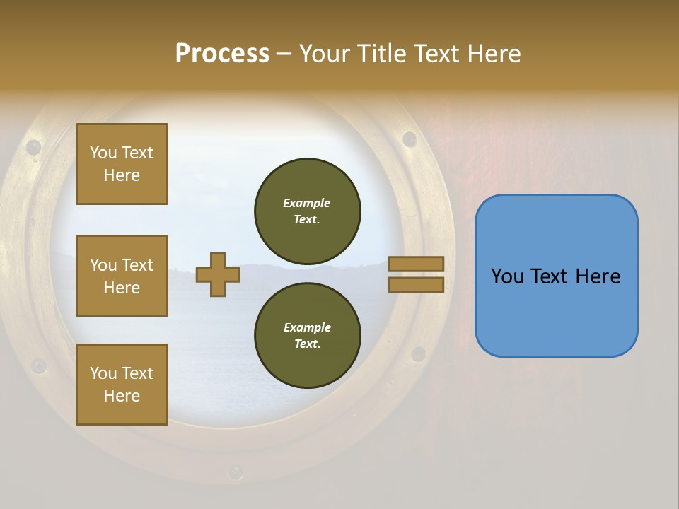 Hatch Rusty Sea PowerPoint Template