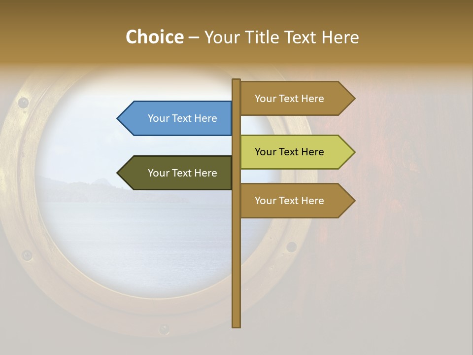 Hatch Rusty Sea PowerPoint Template