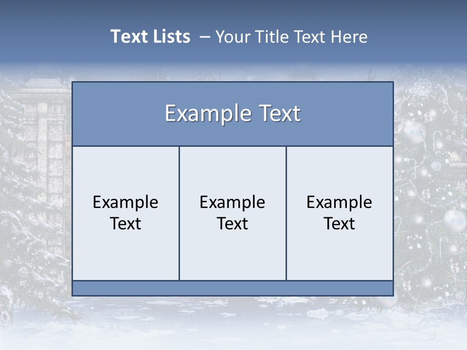 Choinka Park Sosna PowerPoint Template