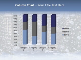 Choinka Park Sosna PowerPoint Template