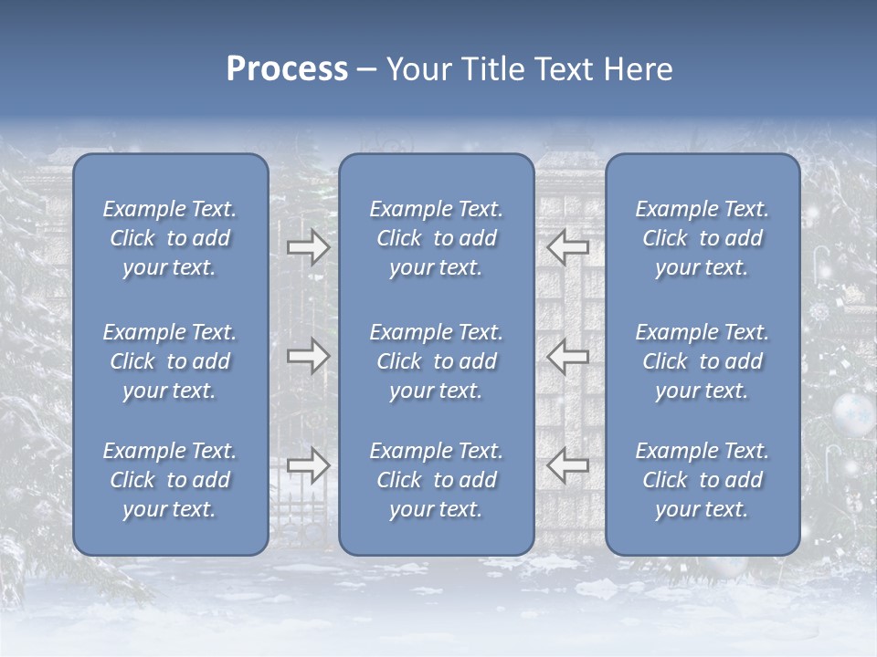 Choinka Park Sosna PowerPoint Template