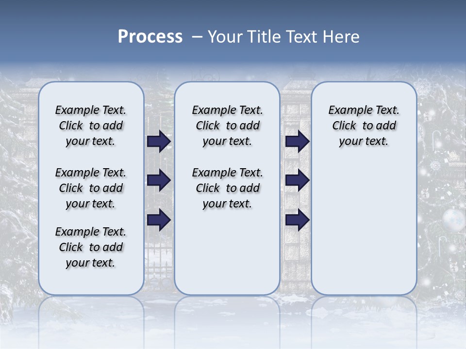 Choinka Park Sosna PowerPoint Template