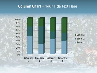 A Christmas Powerpoint Presentation Is Shown PowerPoint Template