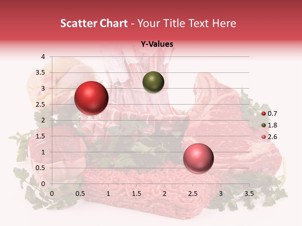Burgers Skewers Black PowerPoint Template