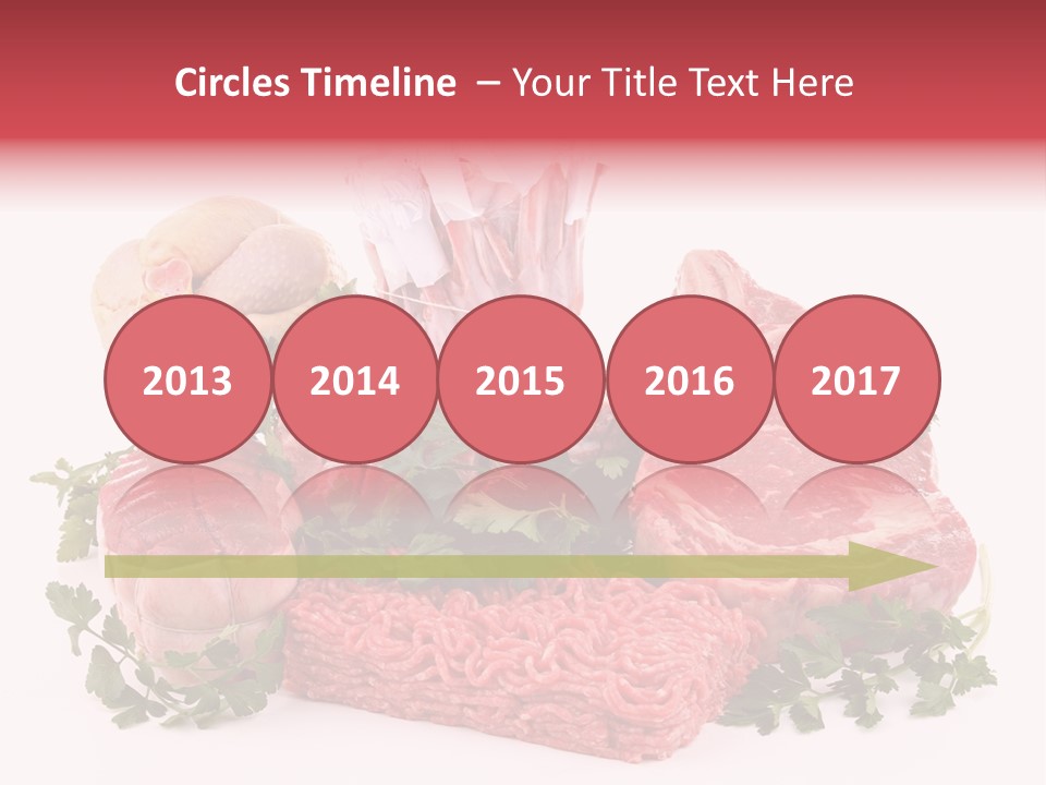 Burgers Skewers Black PowerPoint Template